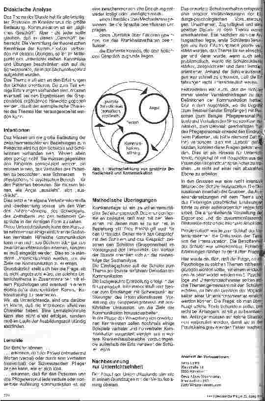 Vorschauseite 3: Die Bedeutung des Gesprächs in der zwischenmenschlichen Beziehung auf der Station