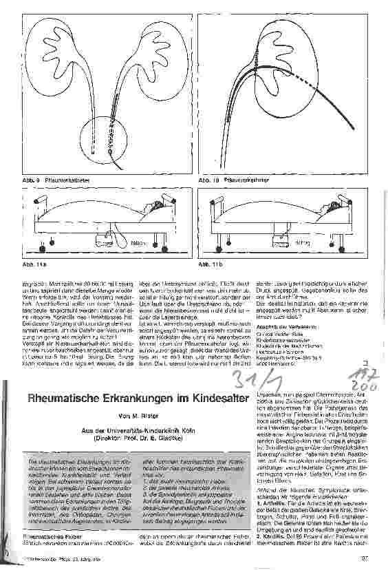 Vorschauseite 1: Rheumatische Erkrankungen im Kindesalter