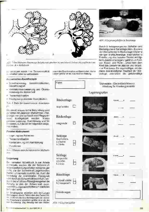 Vorschauseite 2: Atemtherapie Behandlungsmöglichkeiten in der Kinderkrankenpflege
