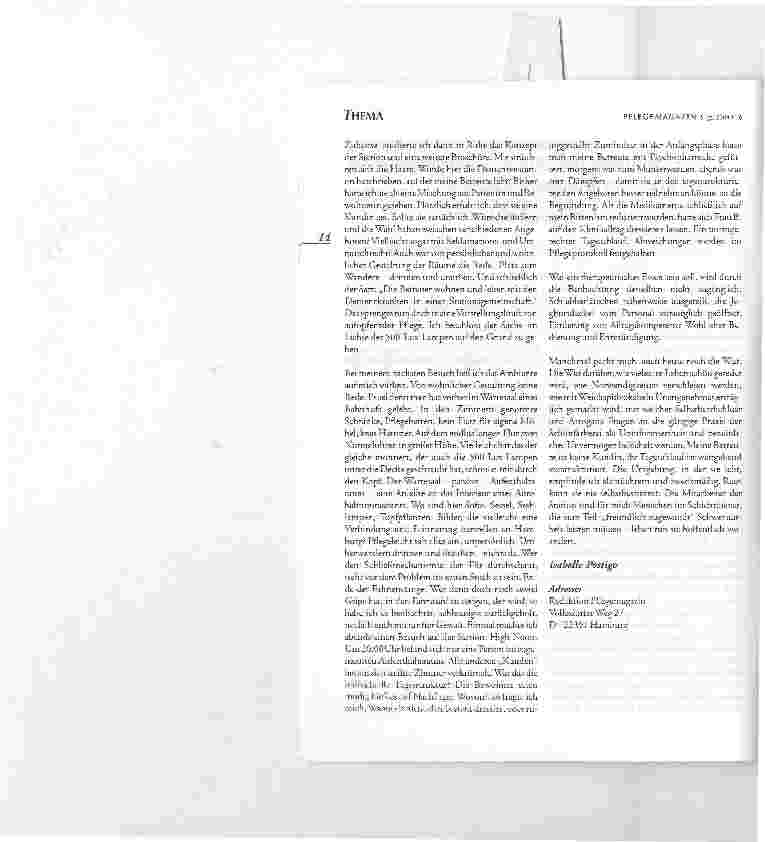 Vorschauseite 2: Betreuung Demenzkranker in einem anderen Licht gesehen