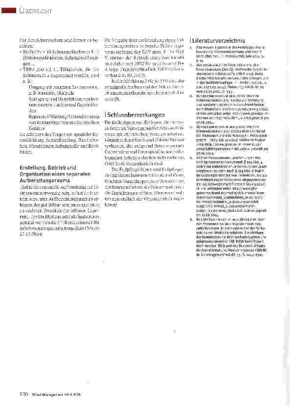 Vorschauseite 5: Hygiene in der podologischen Praxis -Am Beispiel der Aufbereitung von Medizinprodukten