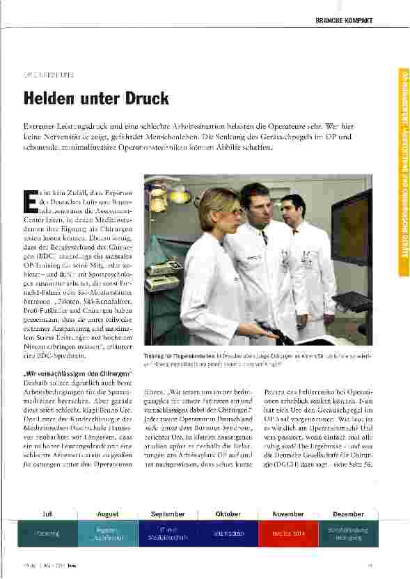 Vorschauseite 1: Helden unter Druck
