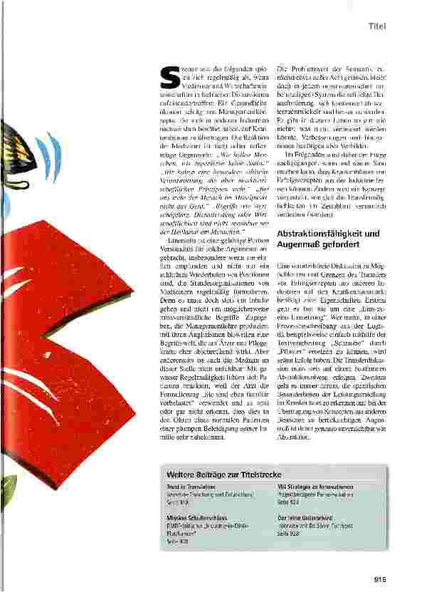Vorschauseite 2: Fruchtbare Partnerschaft