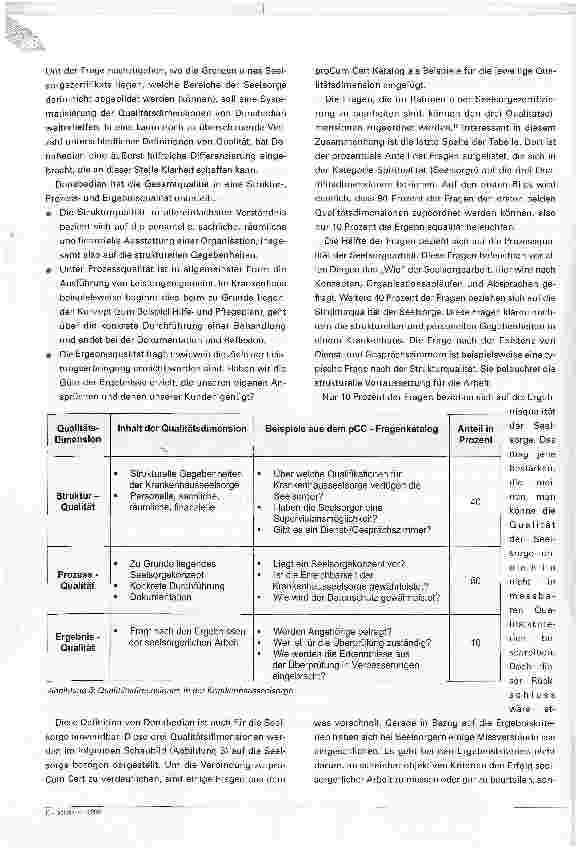 Vorschauseite 6: Seelsorge mit Brief und SiegelKann man Krankenhausseelsorge zertifizieren?