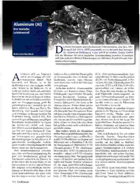 Vorschauseite 1: Aluminium