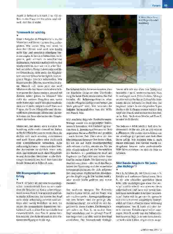 Vorschauseite 3: Basale Stimulation