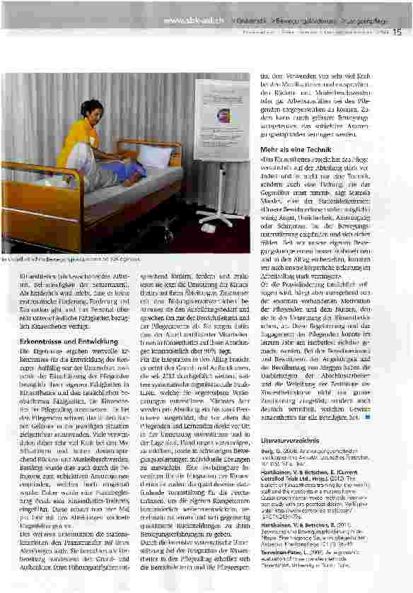 Vorschauseite 3: Im Tempo der Bewohner und Bewohnerinnen