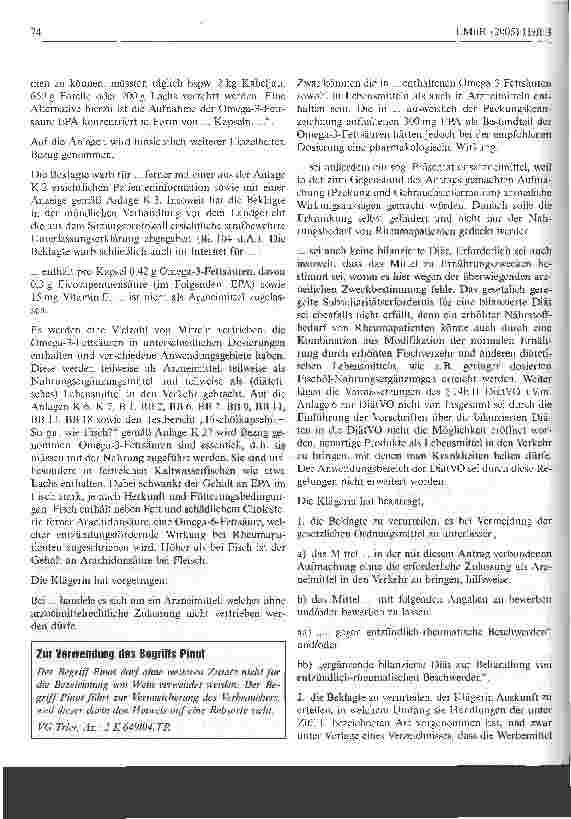 Vorschauseite 2: Abgrenzung Arzneimittel und ergänzende bilanzierte Diät