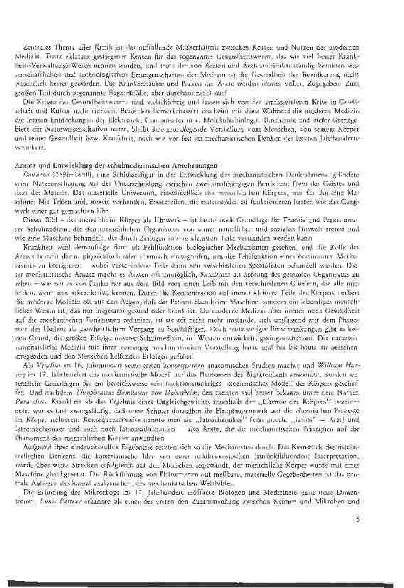 Vorschauseite 2: Das Menschenbild der Schulmedizin und der Naturheilkunde