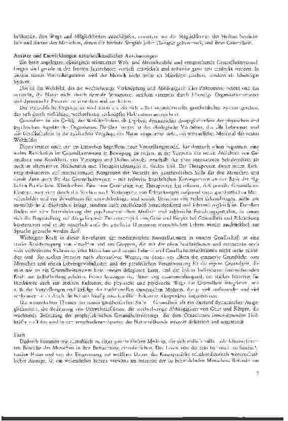 Vorschauseite 4: Das Menschenbild der Schulmedizin und der Naturheilkunde