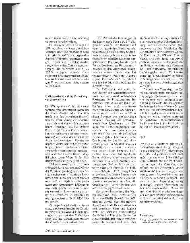 Vorschauseite 3: SVR-Gutachten: Koordination und Qualität im Gesundheitswesen