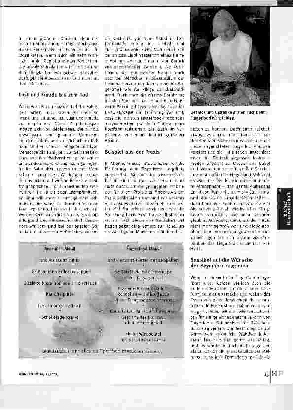 Vorschauseite 3: Mit den Fingern essen