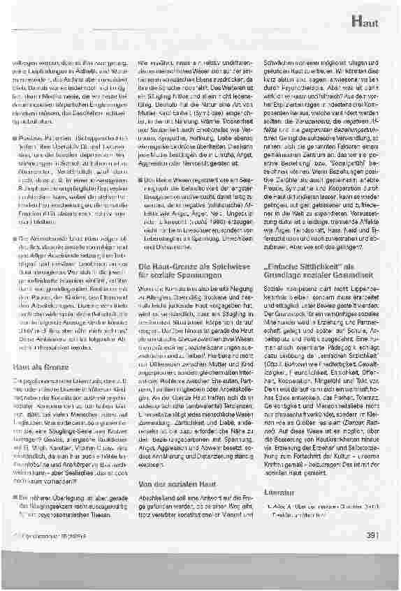 Vorschauseite 4: Die Haut als Symptomträger und Ausdrucksorgan für psychische Probleme