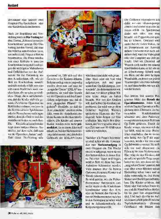 Vorschauseite 2: Wird es denn weh tun? Psychische Operationsvorbereitung bei Kindern