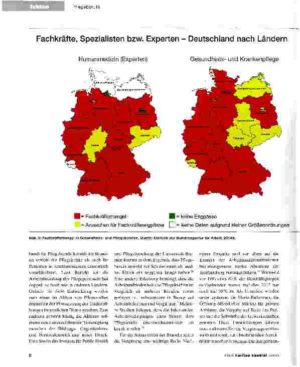 Vorschauseite 3: II. Arbeitsmarkt der sozialen Berufe - Fakten und Hintergründe