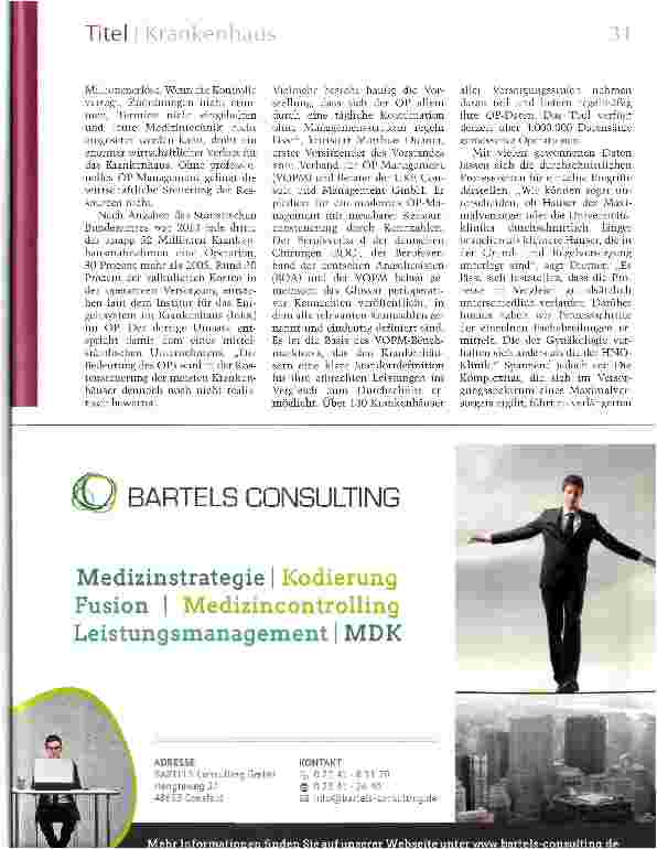 Vorschauseite 2: Strikte Saalordnung