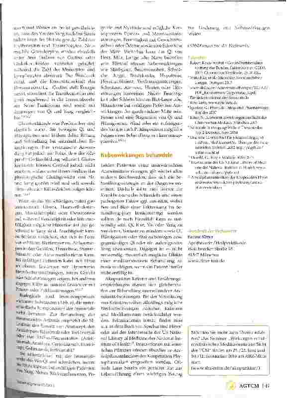 Vorschauseite 6: Medikamente aus TCM-Sicht