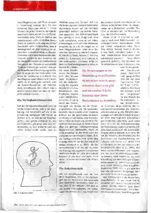 Vorschauseite 5: Irren kann die Gesundheit anderer gefährden -Über blinde Flecken und trügerische Heuristiken