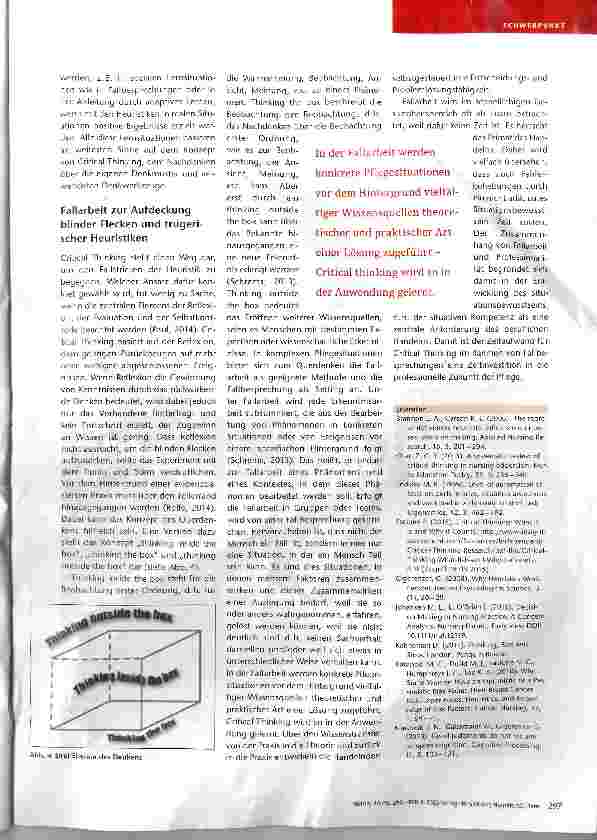 Vorschauseite 6: Irren kann die Gesundheit anderer gefährden -Über blinde Flecken und trügerische Heuristiken