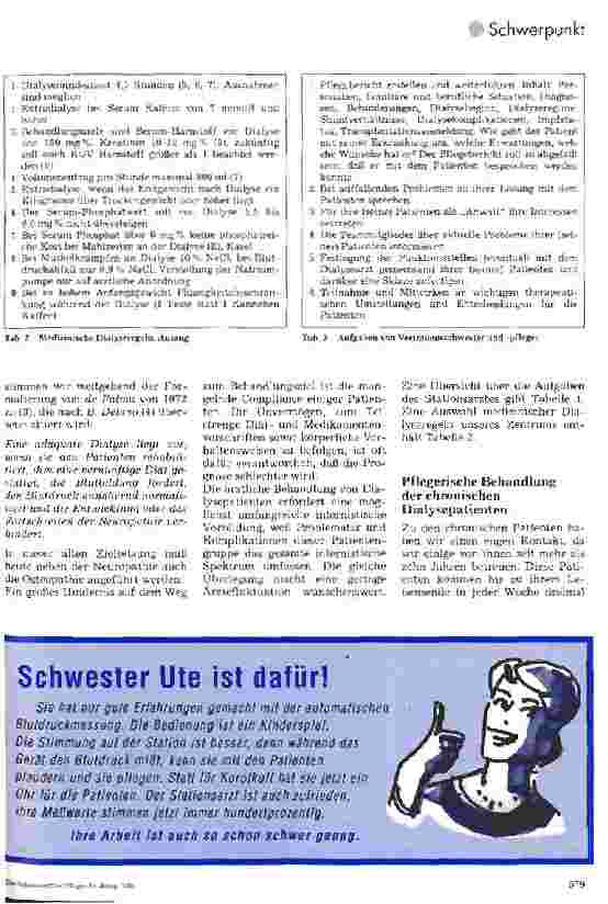 Vorschauseite 3: Behandlungskonzept der Flensburger Klinikdialyse