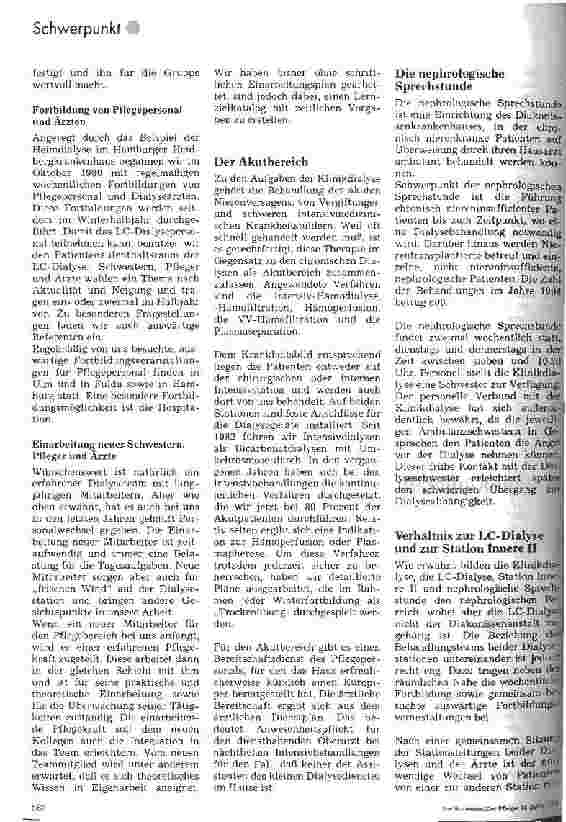 Vorschauseite 6: Behandlungskonzept der Flensburger Klinikdialyse