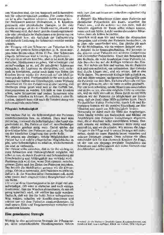 Vorschauseite 4: Pflege bei chronischen orthopädischen Erkrankungen Hilfe geben - Selbständigkeit fördern