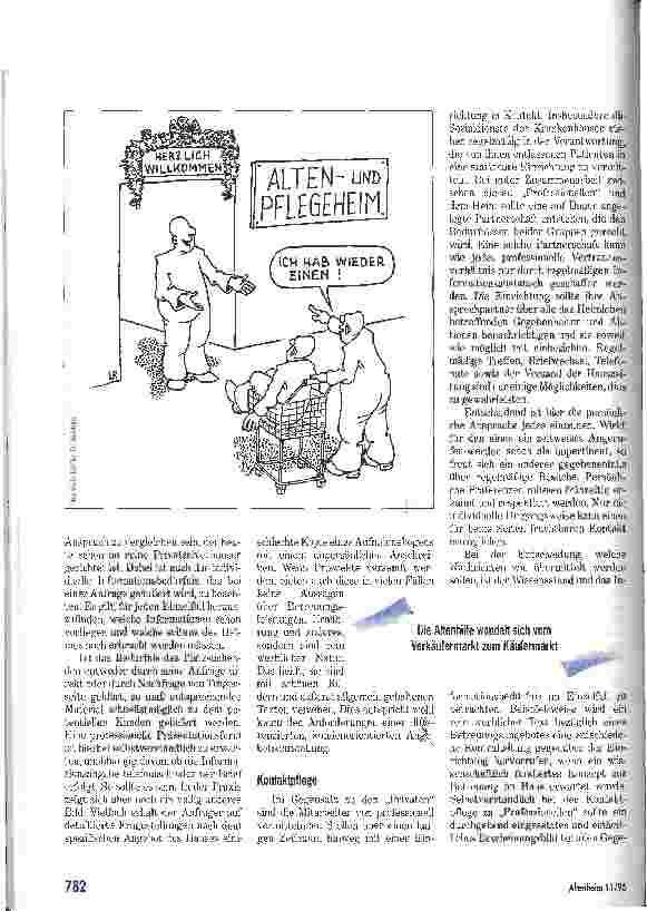 Vorschauseite 3: Bewohnerakquisition in der Altenhilfe