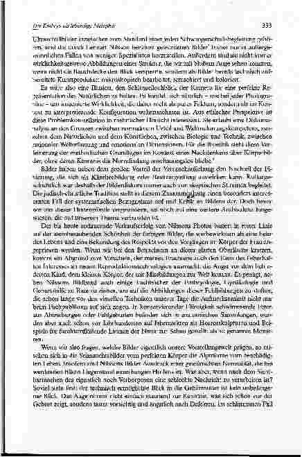 Vorschauseite 3: Der Embryo als lebendige Metapher Zum Bildgehalt einer Anthropologieund Ethik der Menschenwürde