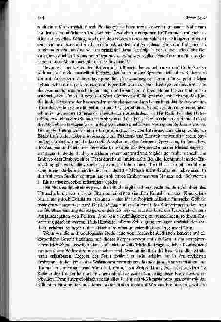 Vorschauseite 4: Der Embryo als lebendige Metapher Zum Bildgehalt einer Anthropologieund Ethik der Menschenwürde