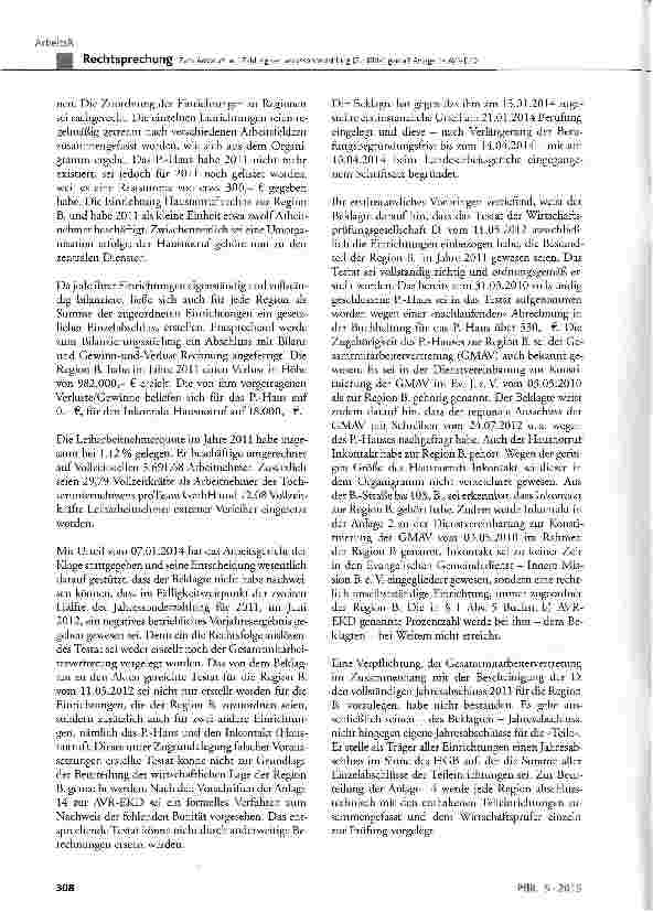 Vorschauseite 4: Zum Anspruch auf Zahlung der Jahressonderzahlung (2. Hälfte) gemäß Anlage 14 AVR-EKDBGB §§ 305 ff.; AVR-EKD § 1 Abs. 5; AVR-EKD Anlage 14