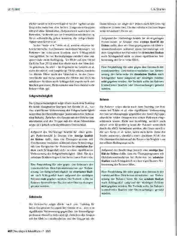 Vorschauseite 3: Zentrale Stimulation