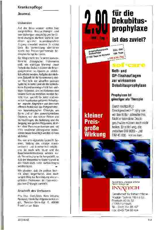Vorschauseite 5: Gaslose laparoskopische Cholecystektomie