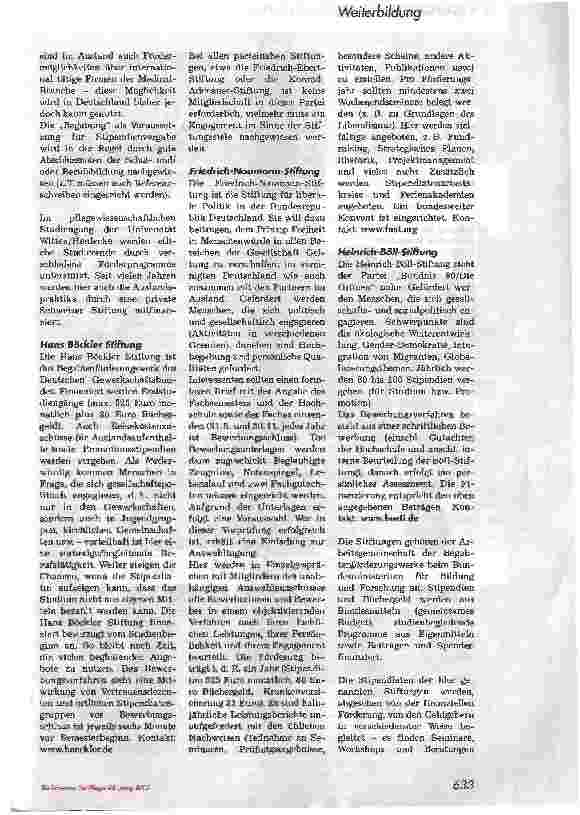 Vorschauseite 2: Stipendien nutzen!