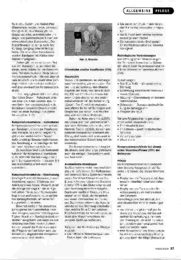 Vorschauseite 2: KompressionsverbändeFACHGERECHT UND INDIKATIONSSPEZIFISCH BANDAGIEREN