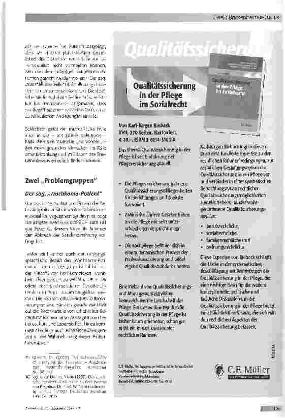 Vorschauseite 4: Umstrittene Patientenverfügung