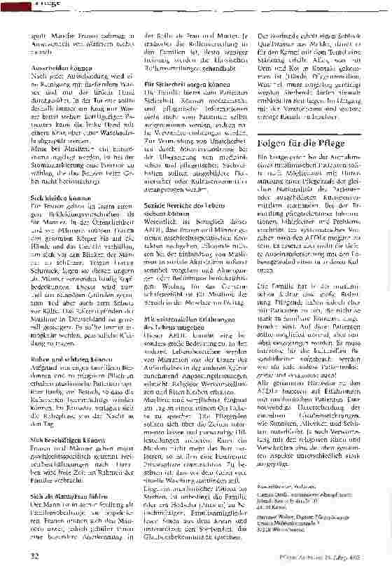 Vorschauseite 3: Kultursensible Pflege nach den AEDLs