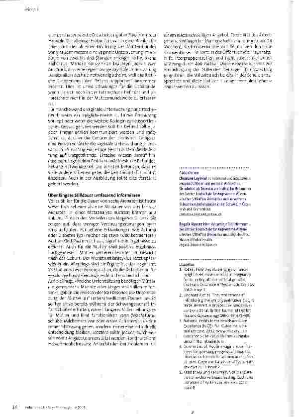 Vorschauseite 2: Evidenzbasierung und Erfahrungen aus der Praxis
