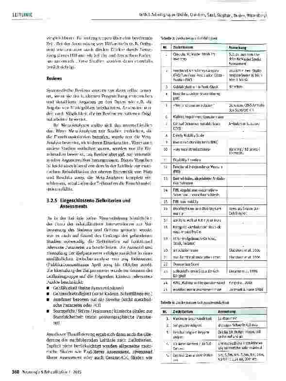 Vorschauseite 6: Rehabilitation der Mobilität nach Schlaganfall (ReMoS)