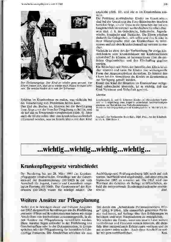 Vorschauseite 4: Ein Bilderbuch zur Vorbereitung auf die Aufname ins Krankenhaus