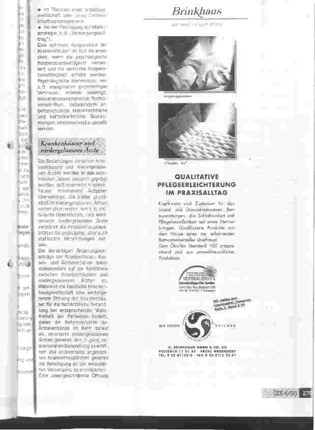 Vorschauseite 5: Im Interesse der Patienten: Kooperation statt Konkurrenz!