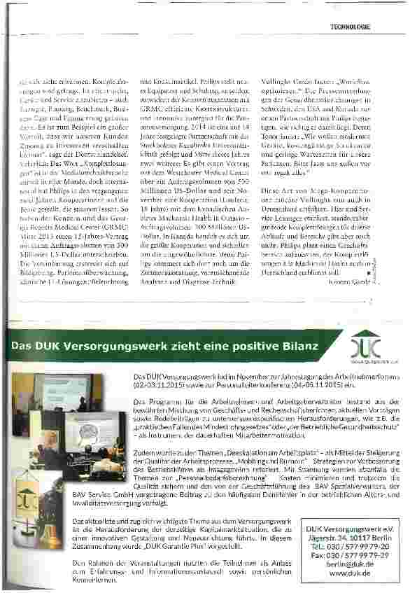 Vorschauseite 4: Mega-Deals mit Kliniken