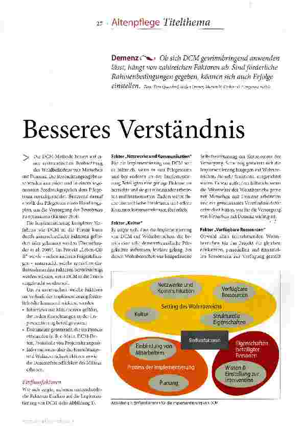 Vorschauseite 2: Besseres Verständnis