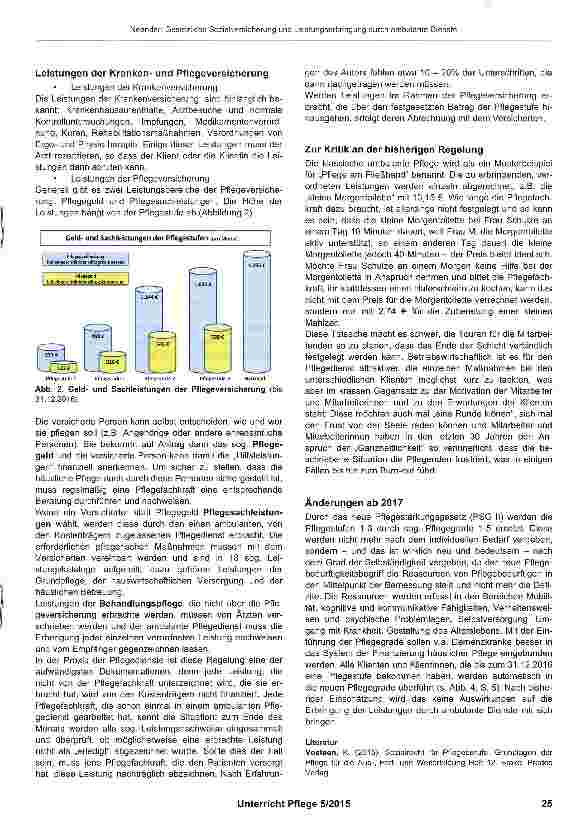Vorschauseite 2: Gesetzliche Sozialversicherung und Leistungserbringung durch ambulante Dienste