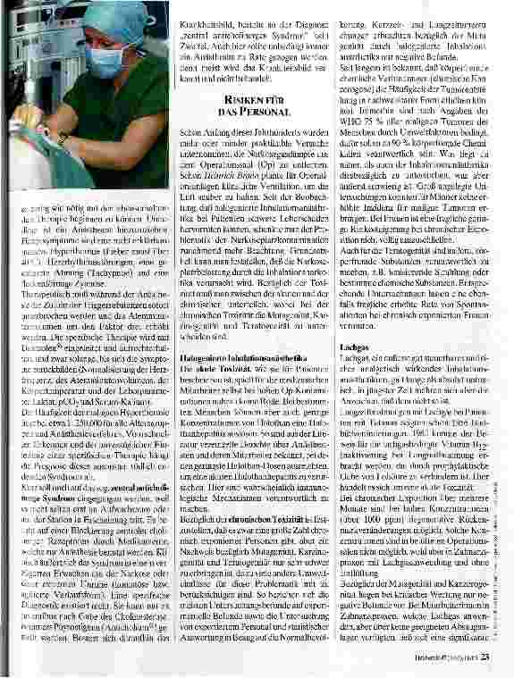Vorschauseite 2: Anästhetika