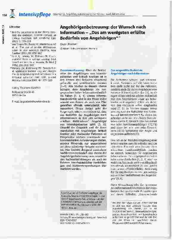 Vorschauseite 4: Infusionsfilter: Gibt es neue wissenschaftliche Hinweise zu ihrem Nutzen?