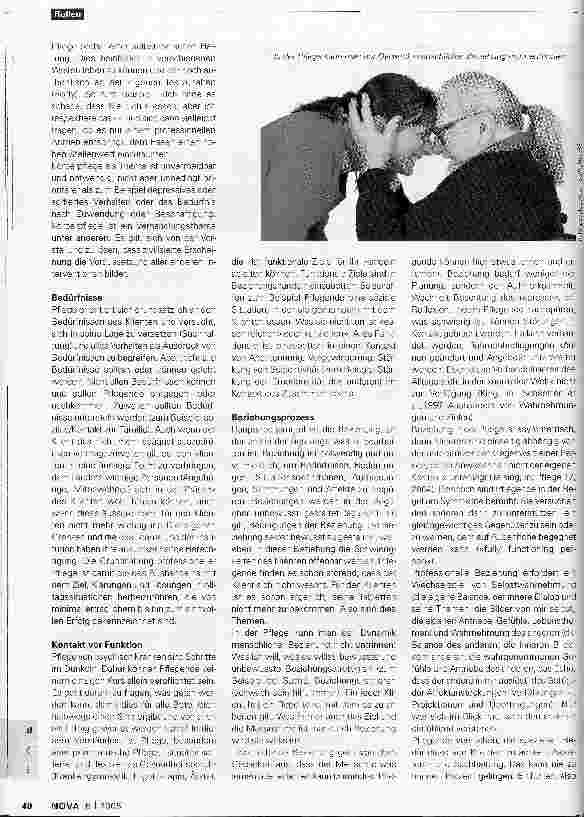 Vorschauseite 2: Zum Pflegeverständnis