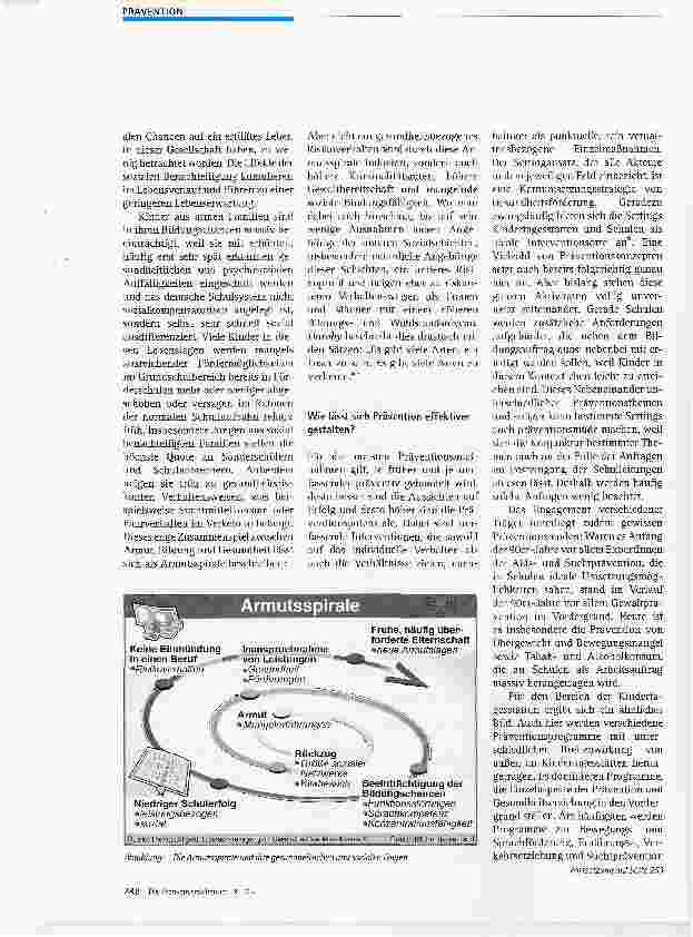 Vorschauseite 3: Zukunftsaufgabe Prävention: Mehr Zielgruppenund Qualitätsorientierung, weniger sektorales Denken
