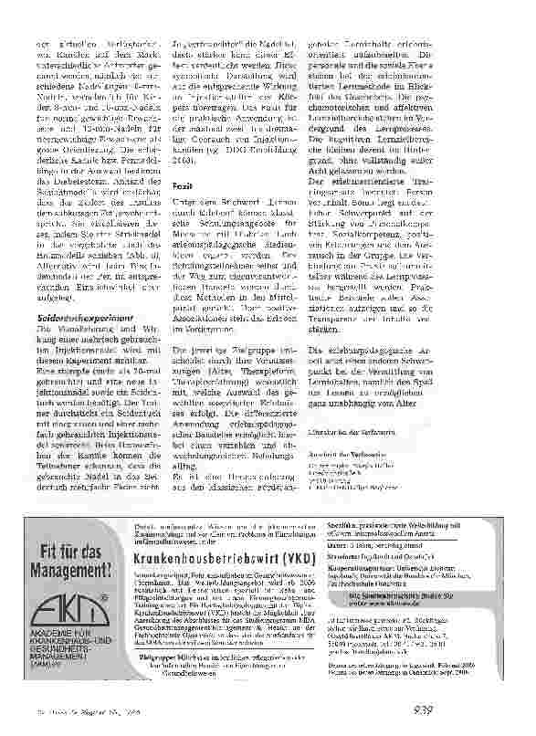 Vorschauseite 6: Lernen durch ErlebenErlebnisreiche Schulung vermittelt Spaß beim Lernen