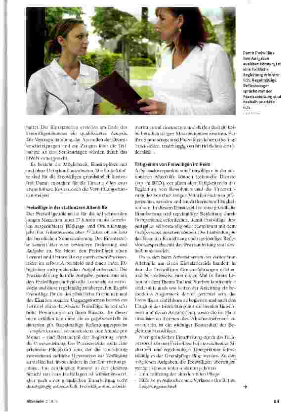Vorschauseite 3: Ein Gewinn für beide Seiten