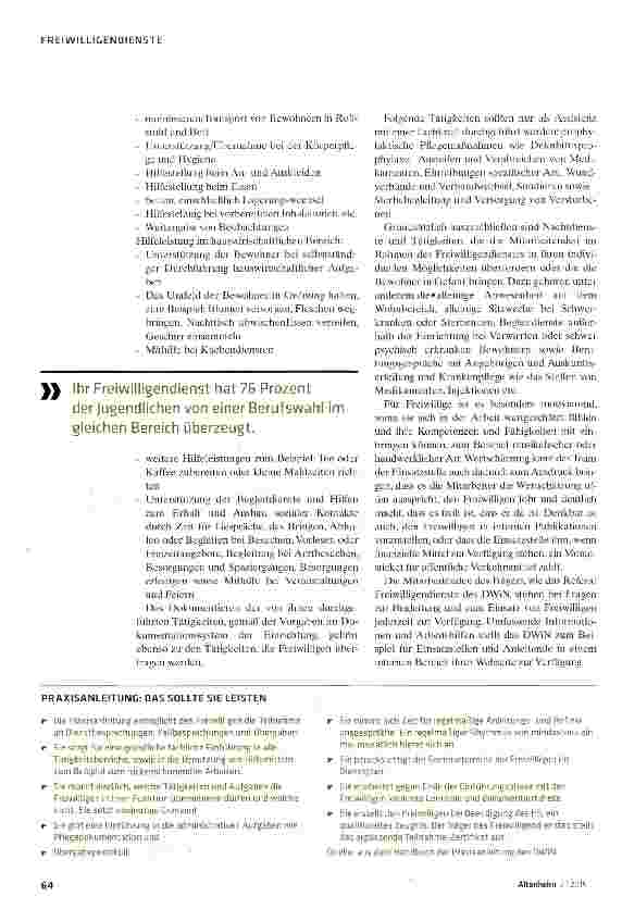 Vorschauseite 4: Ein Gewinn für beide Seiten